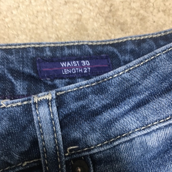 Vigoss Distressed Jeans Thompson Double Roll Cuff - Picture 7 of 13